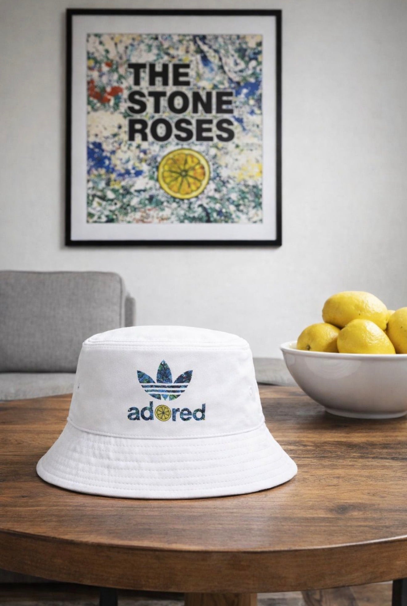 Adored Paint splat design bucket hat