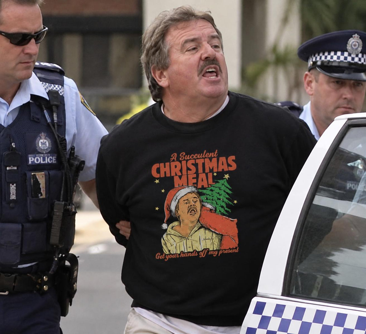 "A Succulent Christmas meal" Christmas Jumper