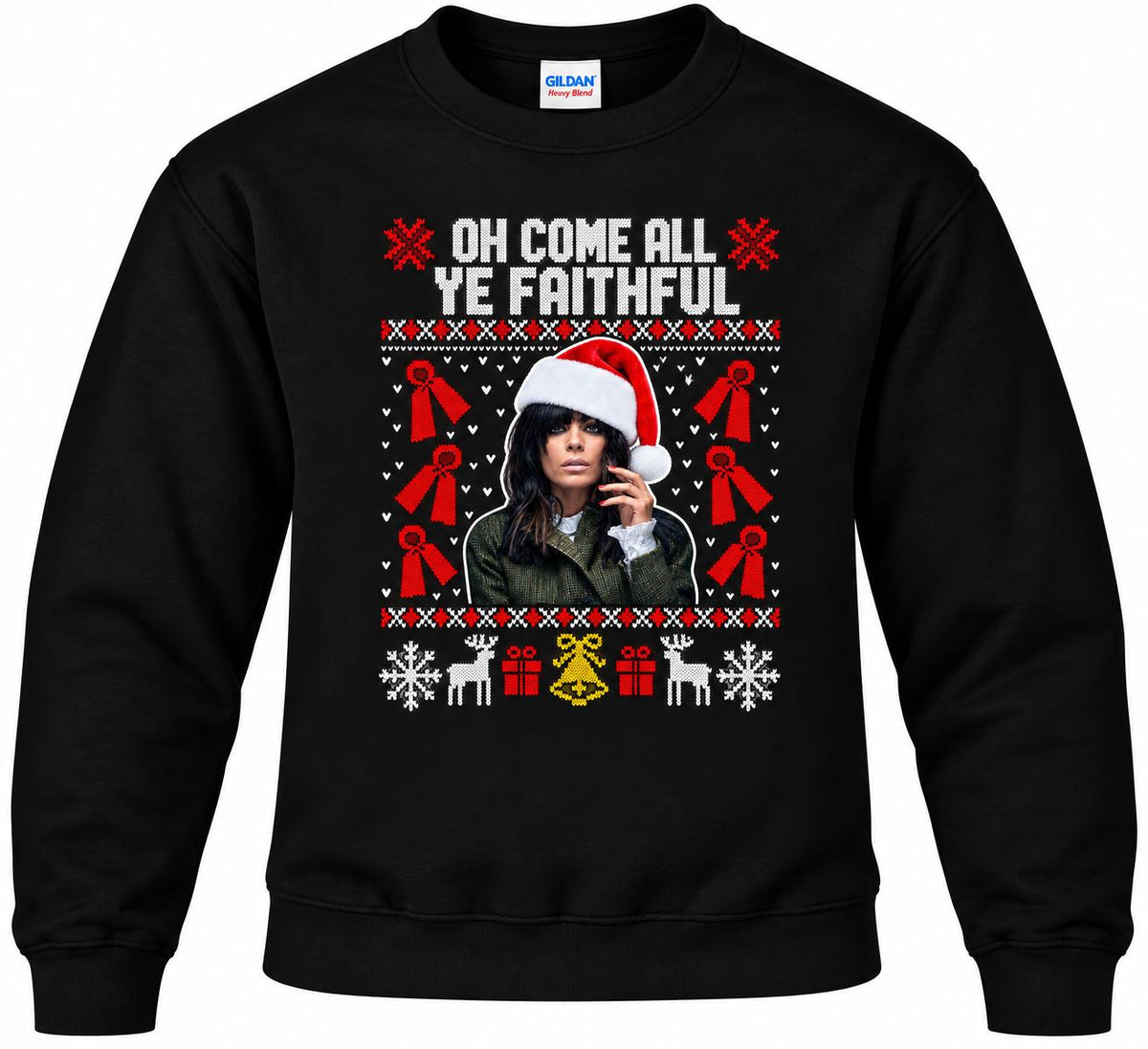 Oh come all ye faithful Traitors Christmas Jumper