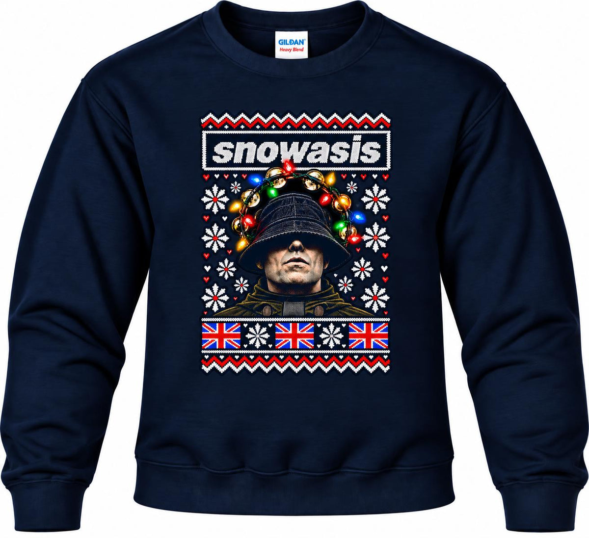 "Snowasis" Christmas Jumper