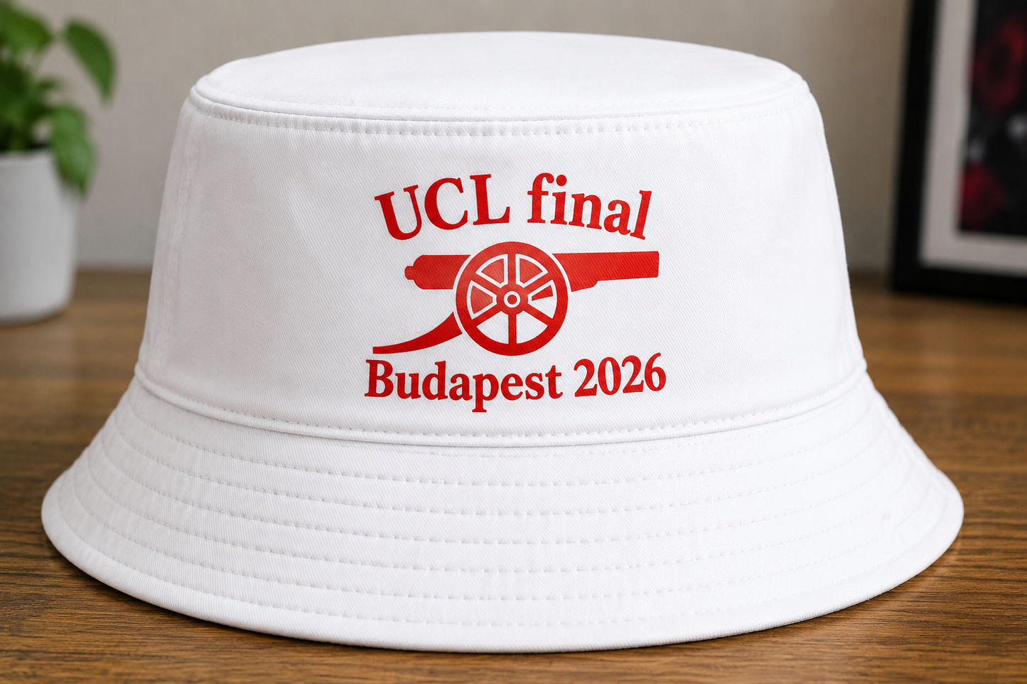 Arsenal champions league final bucket hats