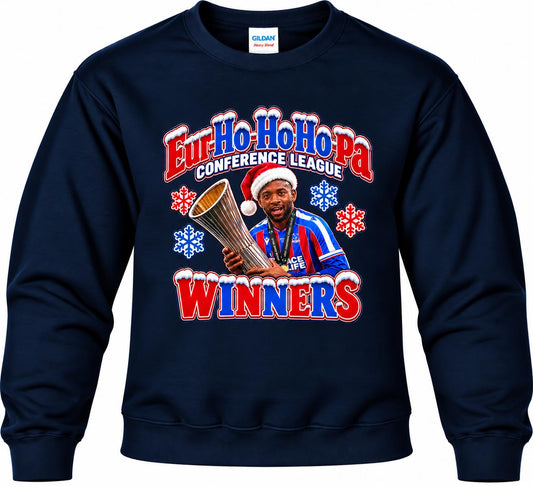 Eur-ho-ho-ho-pa conference league Winners Christmas Jumper