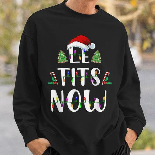 Let it snow (Le Tits Now) Christmas Jumper