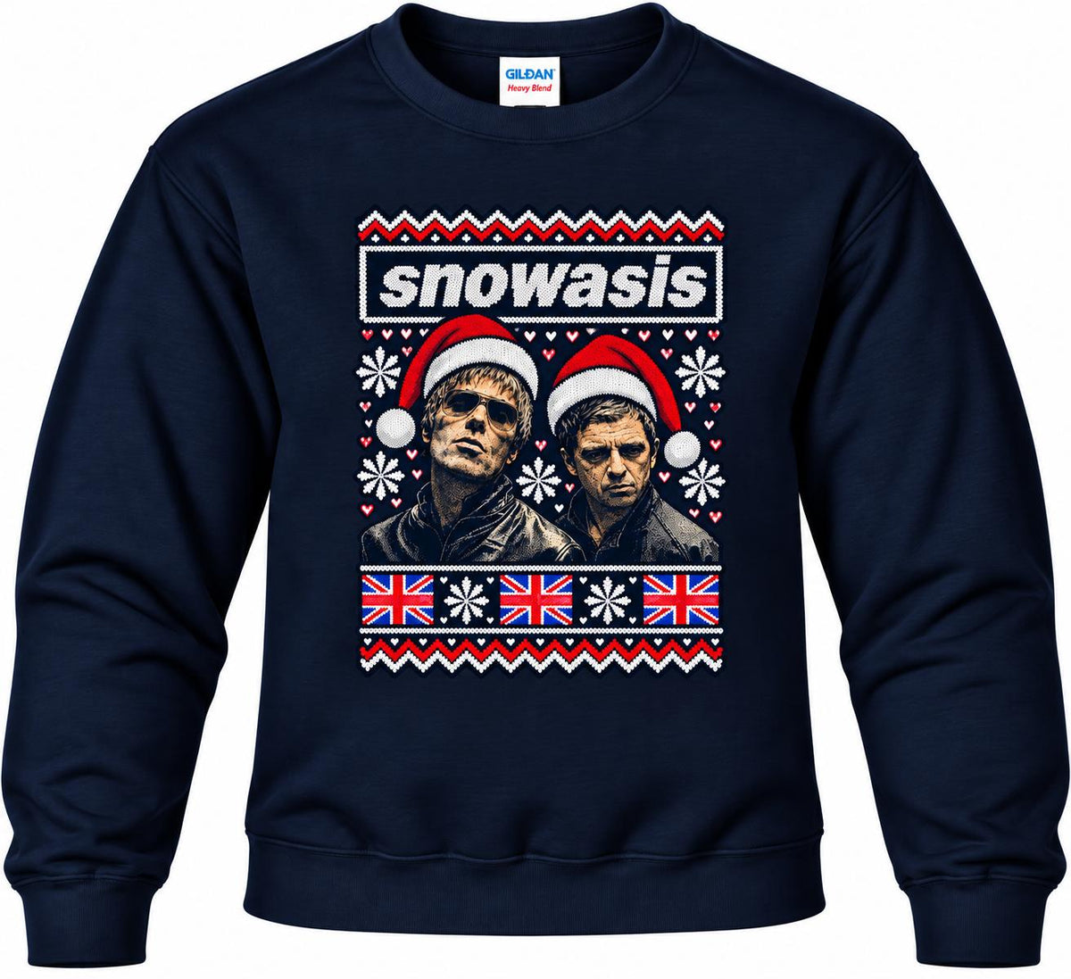 "Snowasis" Christmas Jumper