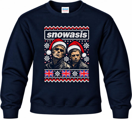 "Snowasis" Christmas Jumper
