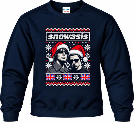 "Snowasis" Christmas Jumper