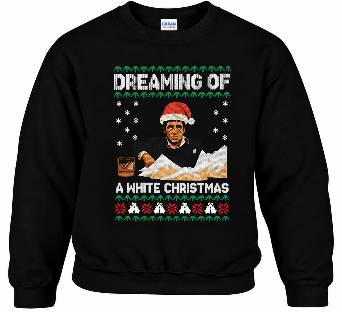 "Dreaming of a white Christmas" Christmas Jumper