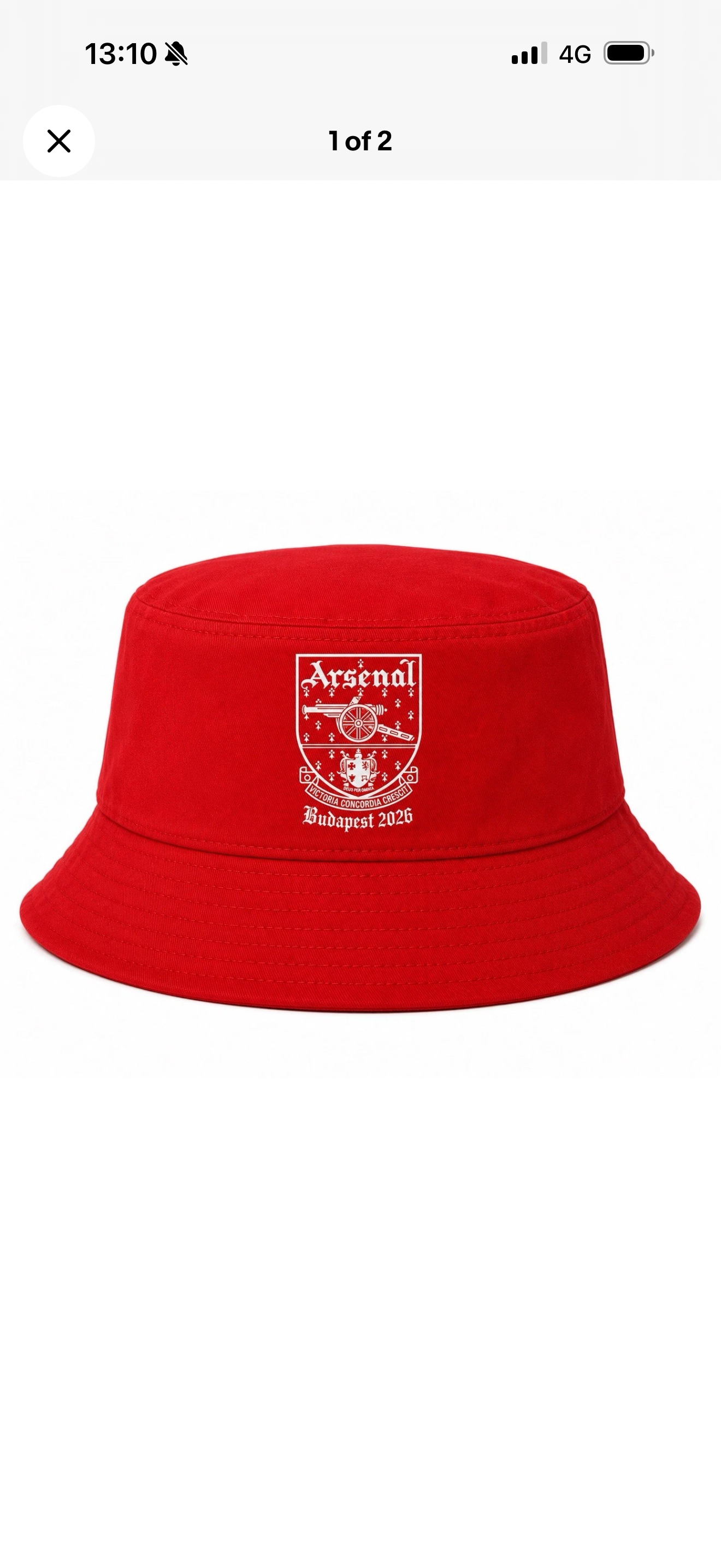 Arsenal champions league final bucket hats