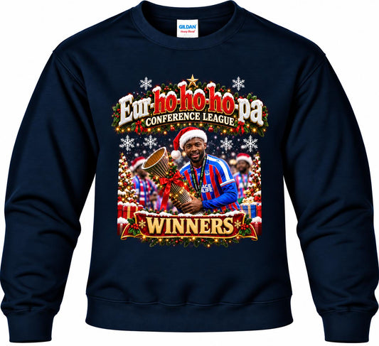 Eur-ho-ho-ho-pa conference league Winners Christmas Jumper