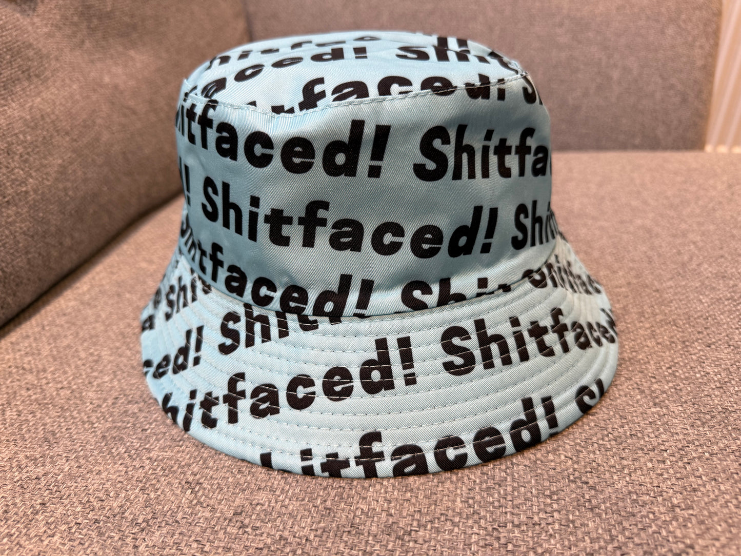 “Shitfaced” bucket hat