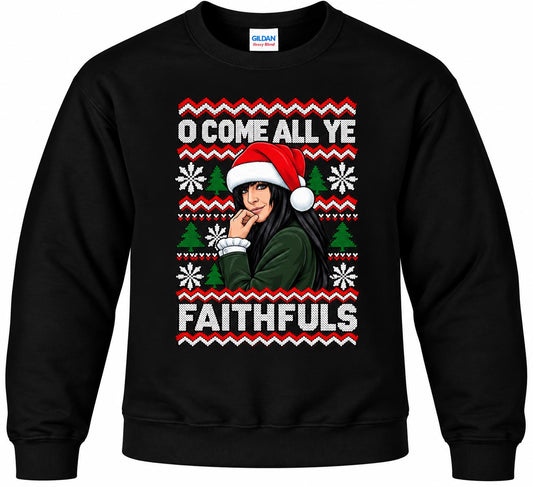 Oh come all ye faithful Traitors Christmas Jumper