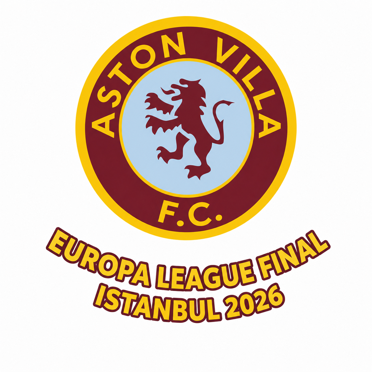 Aston Villa Europa League Bucket Hat