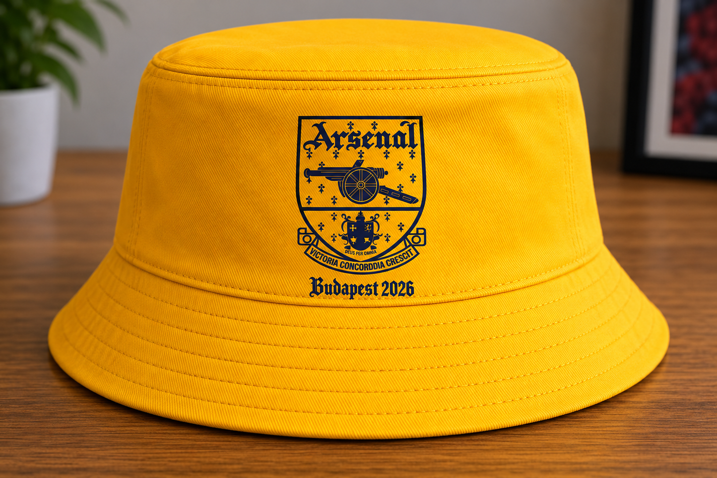 Arsenal champions league final bucket hats