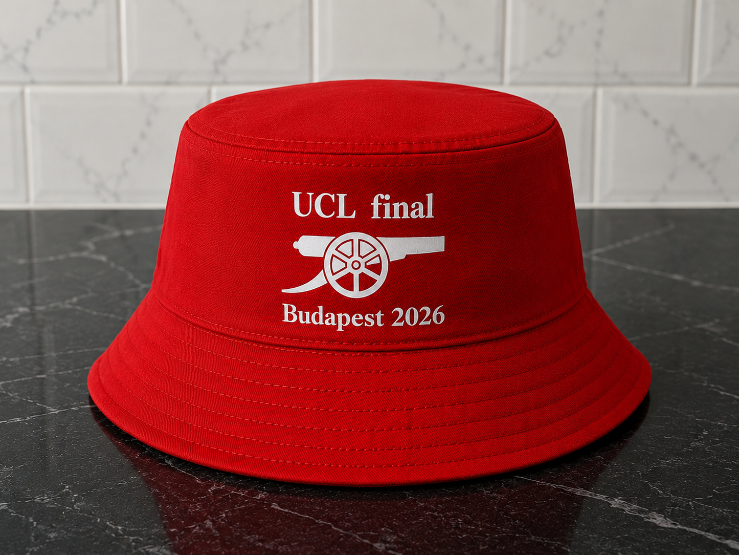 Arsenal champions league final bucket hats
