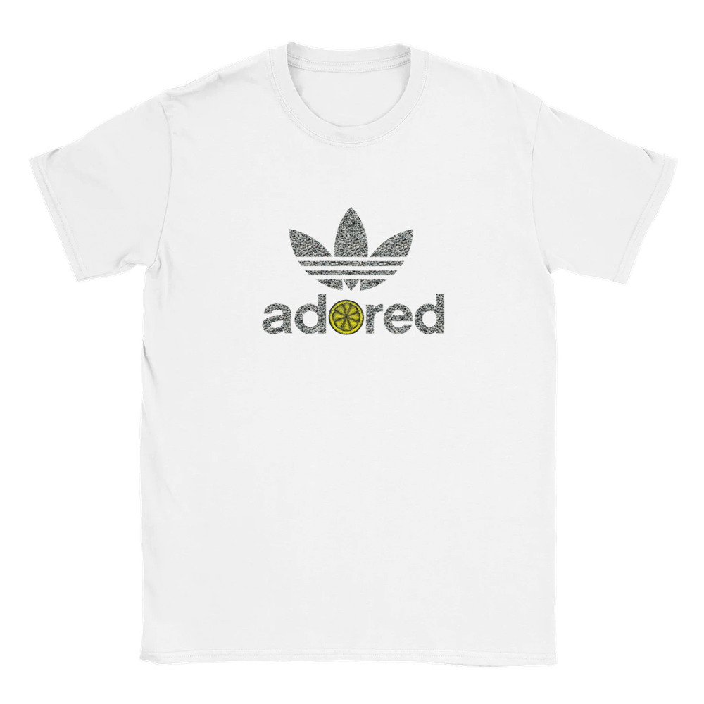 Adored stone pattern Trefoil T-Shirt