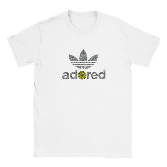 Adored stone pattern Trefoil T-Shirt
