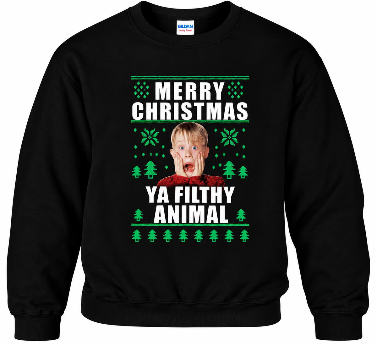 Home alone "filthy animal" Christmas Jumper