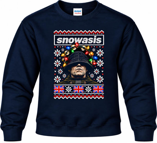 "Snowasis" Christmas Jumper
