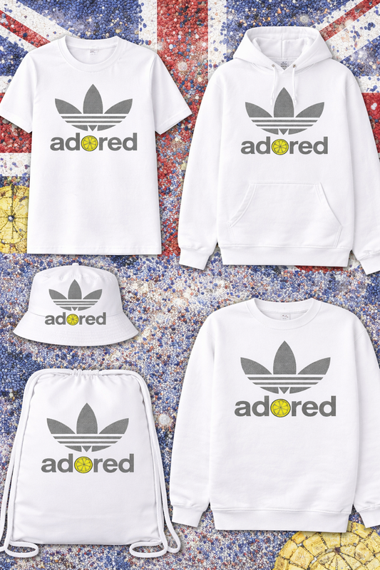 Design Adored Trefoil effet toile