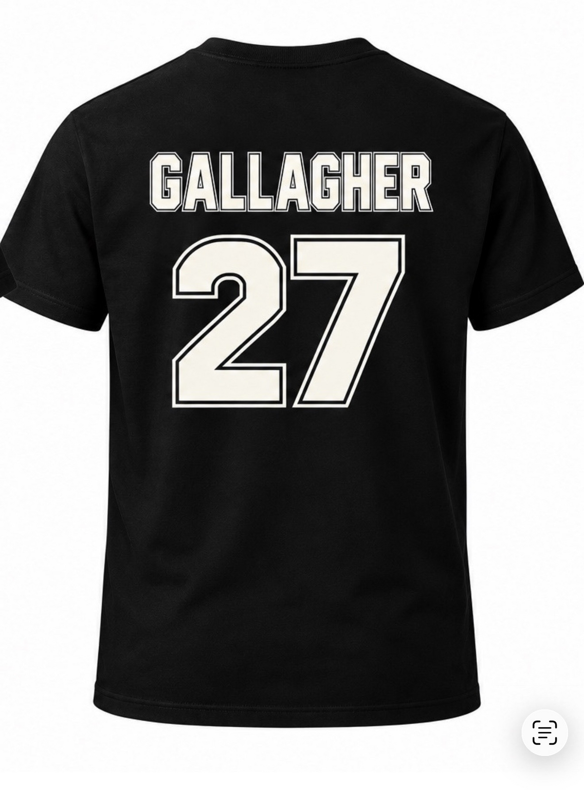Live '27 Short sleeved T-shirt (Gallagher 27)