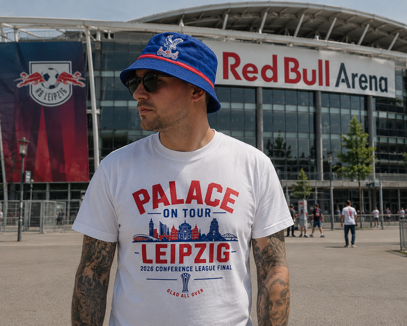 Crystal Palace "Palace On Tour" Conference League Final T-Shirt - Leipzig